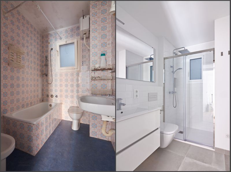 Spacious Walk-In Showers